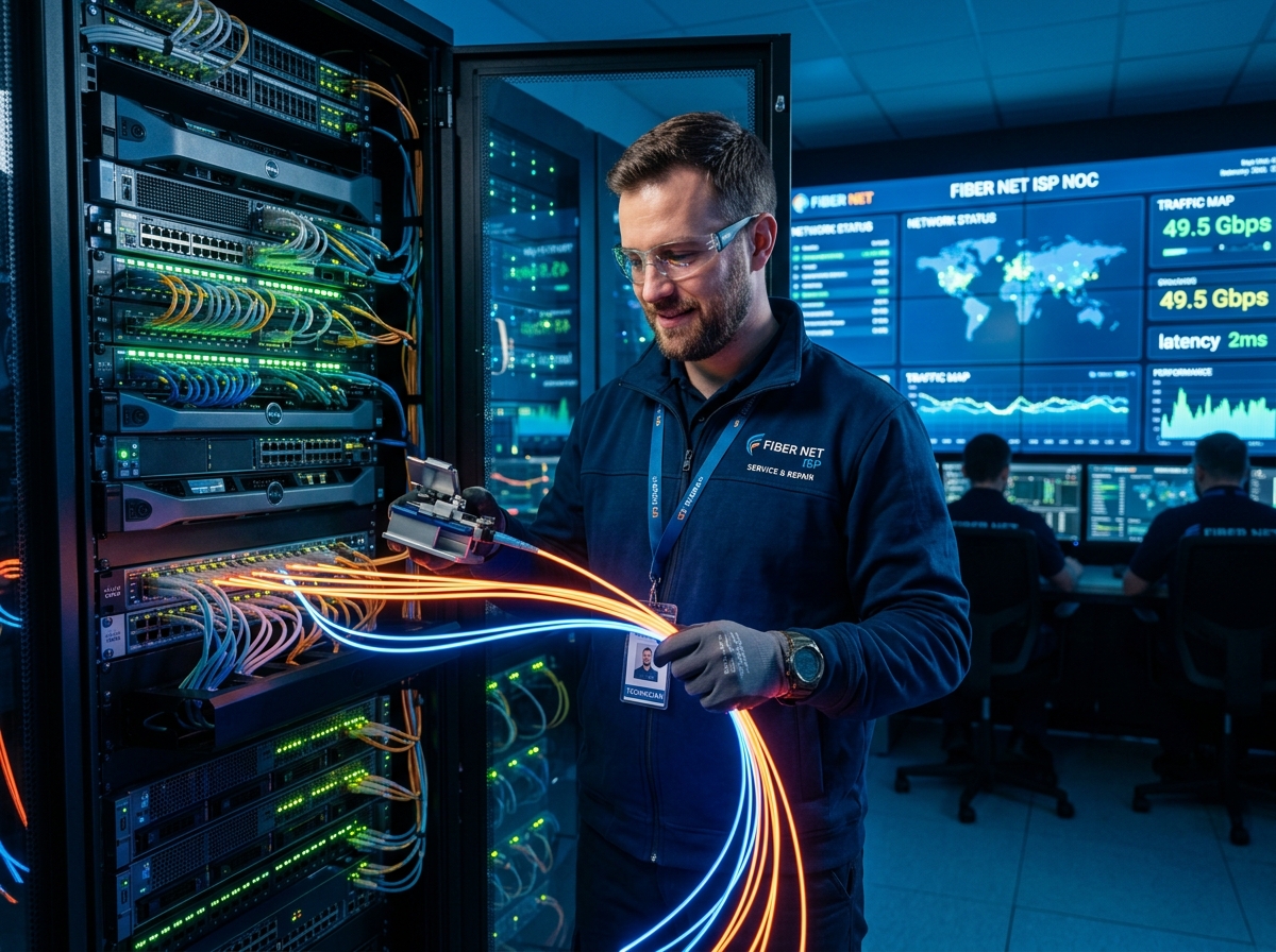 Linkline ISP Network Operations Center